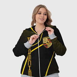 Женский 3D-костюм Porsche - Gold line, цвет: 3D-меланж — фото 2