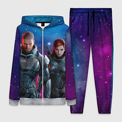 Женский 3D-костюм Mass Effect N7 space, цвет: 3D-меланж