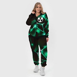 Женский 3D-костюм Fallout разлом плит, цвет: 3D-черный — фото 2