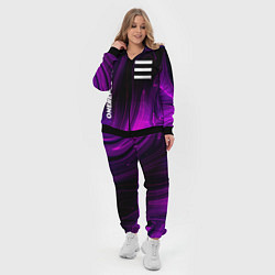 Женский 3D-костюм OneRepublic violet plasma, цвет: 3D-черный — фото 2