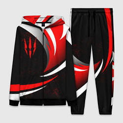 Женский 3D-костюм Ведьмак - спортивная униформа, цвет: 3D-черный