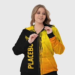Женский 3D-костюм Placebo - gold gradient: по-вертикали, цвет: 3D-черный — фото 2