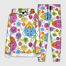 Женский костюм Индийские слоники