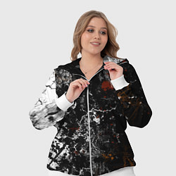 Женский 3D-костюм Граффити абстрактный рисунок, цвет: 3D-белый — фото 2