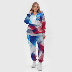 Женский 3D-костюм Абстракция герб России, цвет: 3D-меланж — фото 2