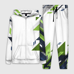 Женский костюм Геометрическая абстракция вектор