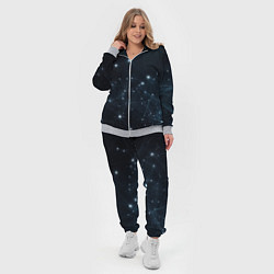 Женский 3D-костюм Абстрактное свечение, цвет: 3D-меланж — фото 2