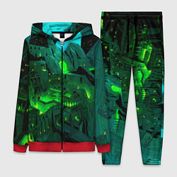 Женский костюм Зелёный город