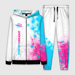 Женский 3D-костюм Dead by Daylight neon gradient style: по-вертикали, цвет: 3D-черный