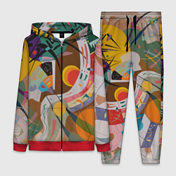 Женский костюм Искусство Кандинского - Доминирующая кривая