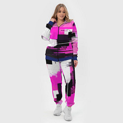 Женский 3D-костюм Black pink - girl-group - South Korea, цвет: 3D-синий — фото 2