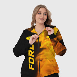 Женский 3D-костюм Ford - gold gradient по-вертикали, цвет: 3D-черный — фото 2