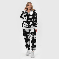 Женский 3D-костюм Фантазийный космический паттерн, цвет: 3D-белый — фото 2