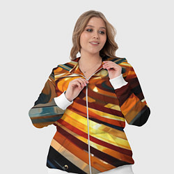 Женский 3D-костюм Абстрактная дорога, цвет: 3D-белый — фото 2