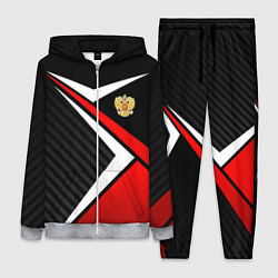 Женский костюм Russia - black and red