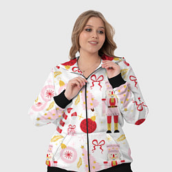 Женский 3D-костюм Щелкунчик в розовом цвете, цвет: 3D-черный — фото 2