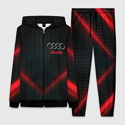 Женский 3D-костюм Audi stripes neon, цвет: 3D-черный