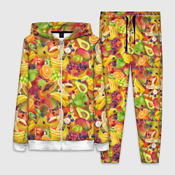 Женский костюм Экзотические фрукты и ягоды