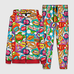 Женский костюм Bang Boom Ouch pop art pattern