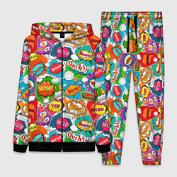 Женский костюм Bang Boom Ouch pop art pattern