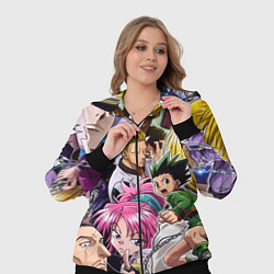 Женский 3D-костюм Hunter Hunter anime color, цвет: 3D-черный — фото 2