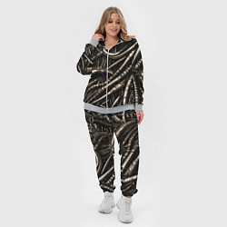 Женский 3D-костюм Серые трубки чужих, цвет: 3D-меланж — фото 2