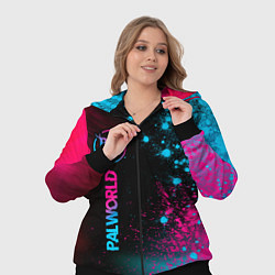 Женский 3D-костюм Palworld - neon gradient по-вертикали, цвет: 3D-черный — фото 2