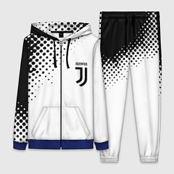 Женский костюм Juventus sport black geometry