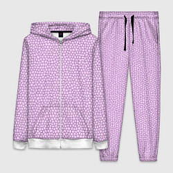 Женский костюм Нежный розовый мозаика