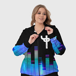 Женский 3D-костюм Judas Priest эквалайзер, цвет: 3D-черный — фото 2