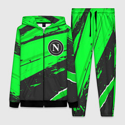 Женский 3D-костюм Napoli sport green, цвет: 3D-черный