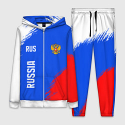 Женский костюм Триколор и герб России