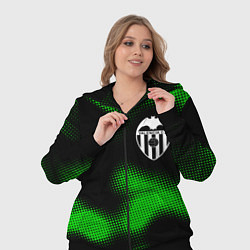 Женский 3D-костюм Valencia sport halftone, цвет: 3D-черный — фото 2