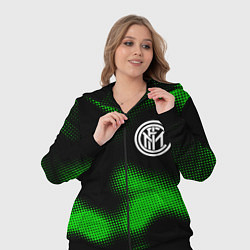 Женский 3D-костюм Inter sport halftone, цвет: 3D-черный — фото 2