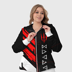 Женский 3D-костюм The Witcher - Кибер, цвет: 3D-белый — фото 2