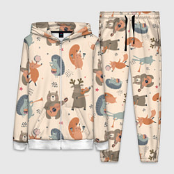 Женский костюм Животные с инструментами