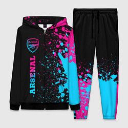 Женский костюм Arsenal - neon gradient по-вертикали