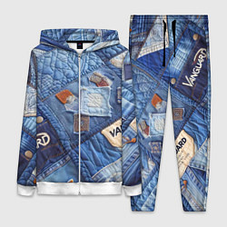 Женский костюм Vanguard jeans patchwork - ai art