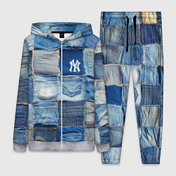 Женский костюм Patchwork - New York yankees baseball team