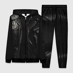 Женский 3D-костюм Косуха терминатора чёрная, цвет: 3D-черный