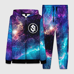 Женский 3D-костюм Sabaton space rock, цвет: 3D-черный