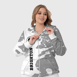 Женский 3D-костюм Brighton sport на светлом фоне по-вертикали, цвет: 3D-белый — фото 2