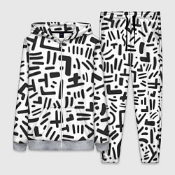 Женский костюм Паттерн линиями