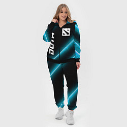 Женский 3D-костюм Dota неоновые лампы, цвет: 3D-черный — фото 2
