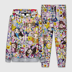 Женский костюм Right now NewJeans and Takashi Murakami