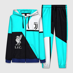 Женский костюм Juventus x Liverpool geometry