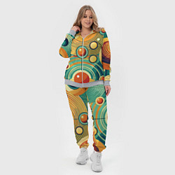 Женский 3D-костюм Схема центра вселенной, цвет: 3D-меланж — фото 2