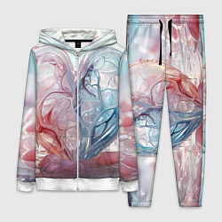 Женский костюм Сердце - плазменная текстура