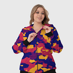 Женский 3D-костюм Камуфляж армейский, цвет: 3D-черный — фото 2
