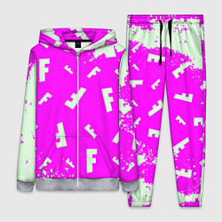 Женский костюм Fortnite pattern pink